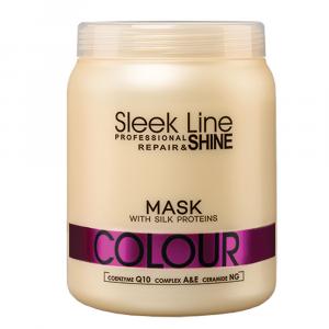 Шелковая маска для окрашенных волос Stapiz Sleek Line Colour, 1000 мл
