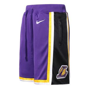 Шорты lakers courtside statement edition basketball shorts purple Nike, фиолетовый