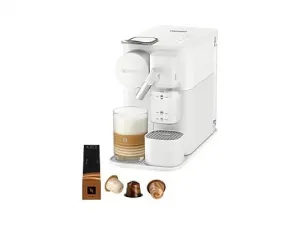 DELONGHI Nespresso Lattissima One EN510.W, 3 рецепта кофе с молоком, элегантный дизайн, быстрое время нагрева, простое управление, капсульная кофемашина белая