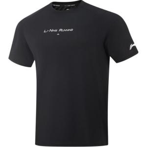 Футболка Li-Ning мужская черная с круглым вырезом