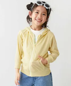 Толстовка на молнии с защитой от УФ-излучения. Толстовка с капюшоном Devirock, цвет 009-S Yellow