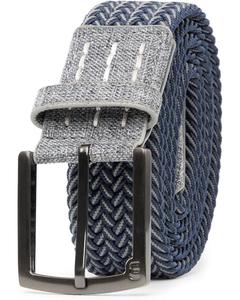 Ремень TravisMathew Cheers 2.0 Belt, цвет Dark Blue/Dark Grey