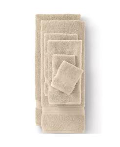 Набор хлопковых банных полотенец  Lands' End Supima премиум-класса, 6 шт, бежевый