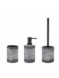 Wenko Комплект для ванной 'Anfo' в темно-сером цвете