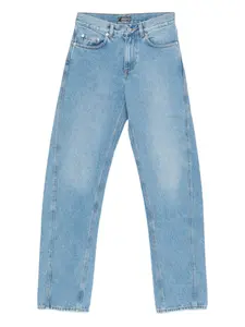 Прямые джинсы Mugler, синий