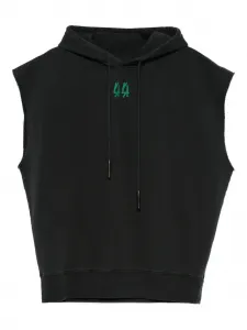 Жилет с капюшоном 44 Label Group, черный