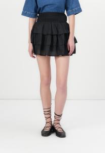 Мини-юбка NMGLINDA SMOCK LAYER SKIRT Noisy May, черный