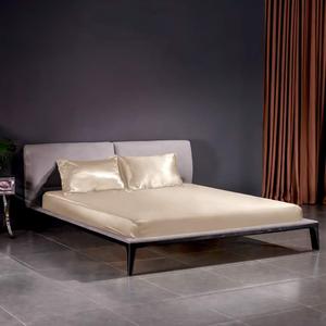 THXSILK Комплект постельного белья TXHSILK из 100% шелка 22 момме 7A+ дышащий с антиморщинным эффектом Champagne