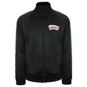 Черная мужская спортивная куртка на молнии Mitchell & ness San Antonio trjkdf18006 sasblck1 Mitchell And Ness, черный