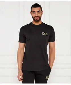 Футболка Slim fit Ea7, черный