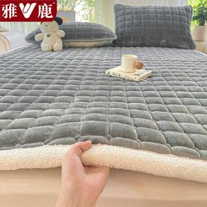 Yalu Наматрасник из велюра 150х200 см, трехслойный, низкая осыпаемость, цвет Gentleman Gray