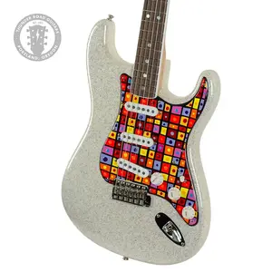 Новая Fender Custom Shop Jason Smith Masterbuilt Sparkle Bucket Stratocaster NOS с ручной росписью накладки #JS0676