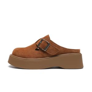 ZHR Закрытые тапочки женские - верблюжий, цвет Camel