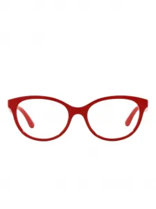 Очки в овальной оправе Dolce & Gabbana, красный