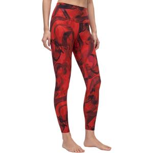 Легинсы для йоги Align 24' Women's Lululemon, aqua feather красный mixed color