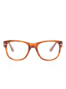 Persol очки 3312V в квадратной оправе, оранжевый