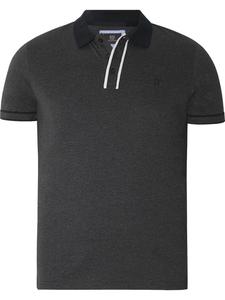 Jan Vanderstorm Футболка 'Isfried' в темно-сером цвете