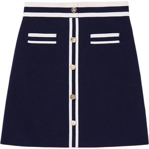 Карл Лагерфельд FW25 повседневные короткие юбки женские KARL LAGERFELD / Karl Lagerfeld Jeans, синий