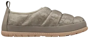Кроссовки Dior Snow Slipper 'Quilted Dior Oblique - Beige', коричневый