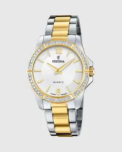 F20594/1 Женские часы Mademoiselle из разноцветной стали Festina