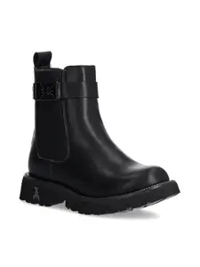 Ботинки с логотипом Patrizia Pepe girl, черный
