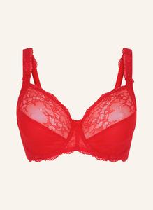 Бюстгальтер на косточках ежедневно Lingadore, красный