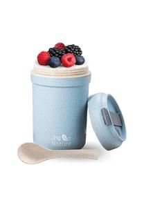 Контейнеры для мюсли Disney с крышкой и ложкой, 330 мл, 2 штуки, синий