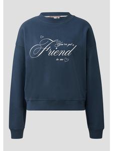 QS Толстовка цвета 58D2_темно-синий