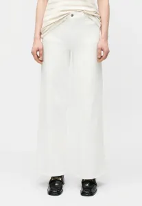 Модные джинсы palazzo с карманами свободного кроя Frame, White