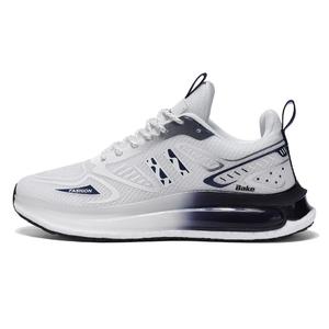 BAKE Мужские легкие повседневные кеды с амортизацией White, цвет White