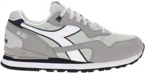 Мужские кроссовки Diadora N.92 на шнуровке - повседневные, серые, серый