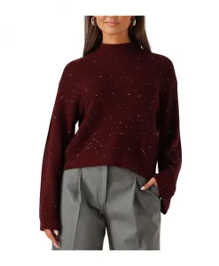 Пуловер бордового цвета для женщин Beaumont, красный