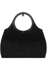 Сумка Raphia для праздничных дней Courrèges, черный