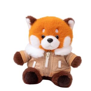 Крутая модная плюшевая кукла панда высотой 20 см Tak Bebe, бежевый