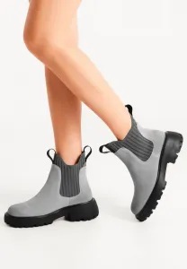 Ботильоны на платформе Woden, Sea Fog Grey