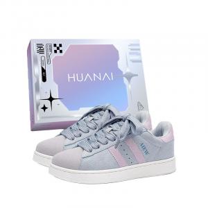HUANAI Низкие кроссовки для скейтбординга унисекс черно-белые