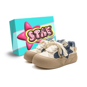 Женские нескользящие износостойкие низкие кроссовки для скейтбординга STAE, Yellow