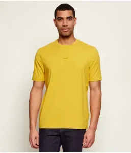 Футболка TChup relaxed fit Boss Orange, горчичный