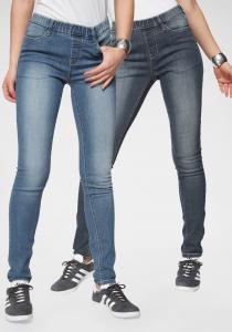 Узкие джеггинсы ARIZONA, Blue Denim