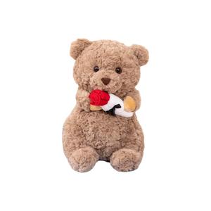 MIANHUIYI Плюшевый мишка Rose Bear, высота 25 см/33 см