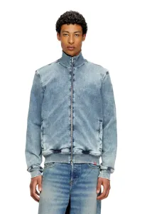 Мужская толстовка D-BUZYE-S TRACK на молнии из джинсовой ткани.