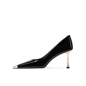 Shesrim Стройные каблуки на шпильке 8 см женские черные, цвет Black