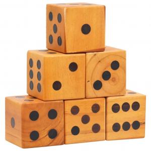 Гигантский набор кубиков, 6 шт., массив сосны. vidaXL