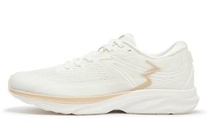 361° Антискользящие и износостойкие дышащие низкие кроссовки для бега мужские абрикосовый чай коричневый - перьевой белый/абрикосовый чай коричневый