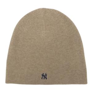 Полиэстеровые шапки-бини Unisex Beige MLB, бежевый