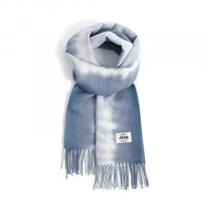 Jeep Полиэстеровый вязаный шарф унисекс, Sky Blue