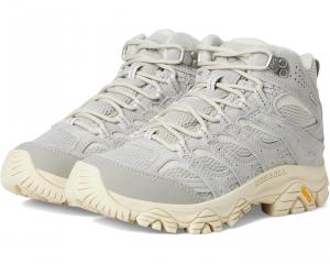 Женские водонепроницаемые кожаные походные ботинки Merrell Moab 3 Mid J038392 Paloma TF8421, серый