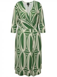 Длинное платье Ulla Popken Midi, цвет moosgrün