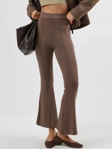 Hiccup Брюки-клеш в коричневом цвете