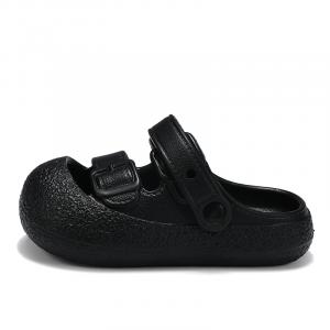 Детские шлепанцы для улицы QIQUDUCK, черный